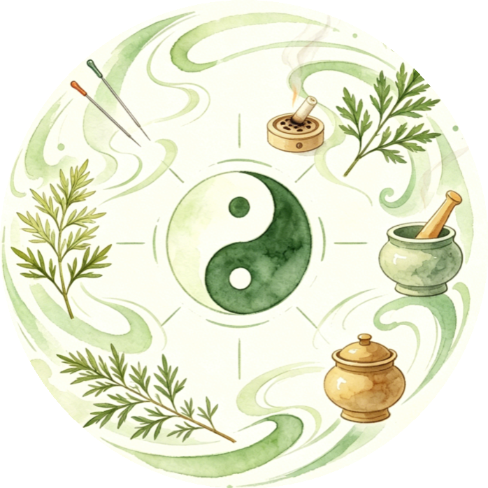 Traditional Chinese Medicine illustration